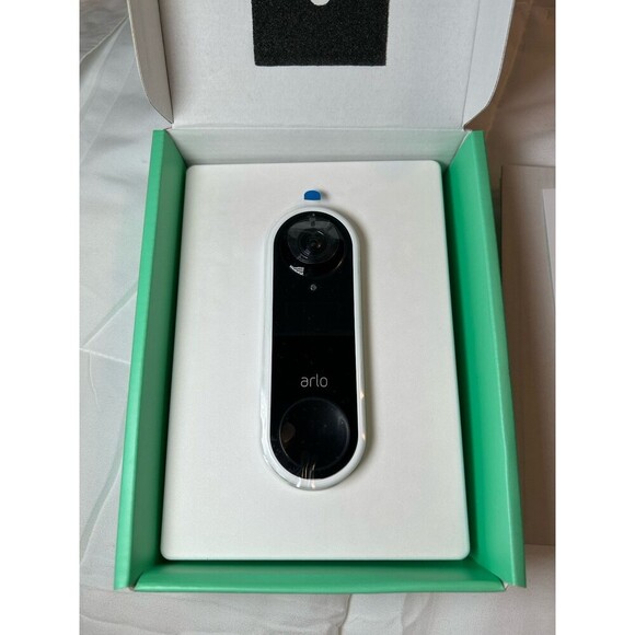 Arlo HD Video Doorbell Wired Black – New, Open Box - Picture 3 of 4